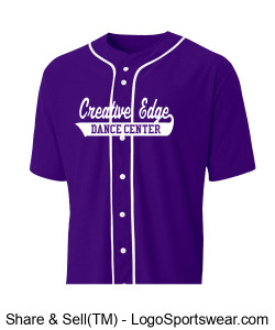 Button Up Jersey - Edge Co (youth) Design Zoom